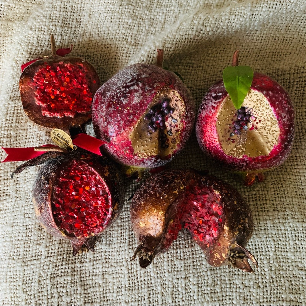 Faux Pomegranate Fruit Decoration/Ornaments